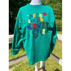 Rare HTF Pepe London Jeans Vintage PEPE LONDON LOVE FESTIVAL 3/4 Sleeve Tee